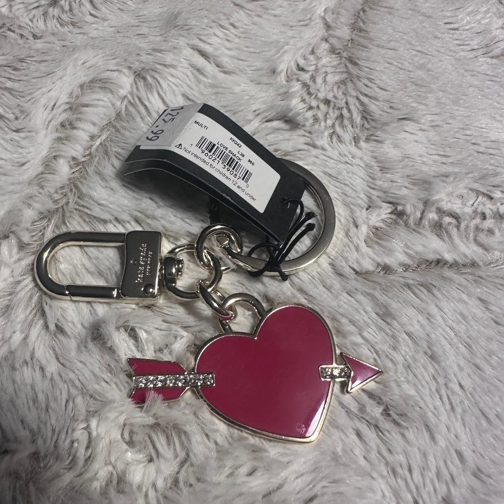 Kate Spade Heart Purse Charm